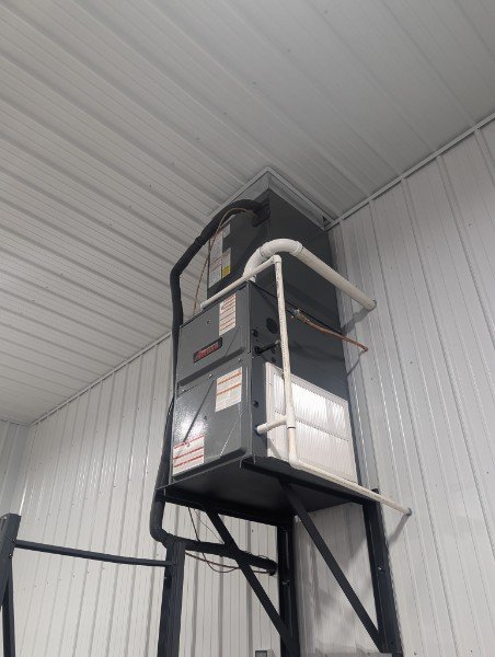 Indoor commercial air handling equipment